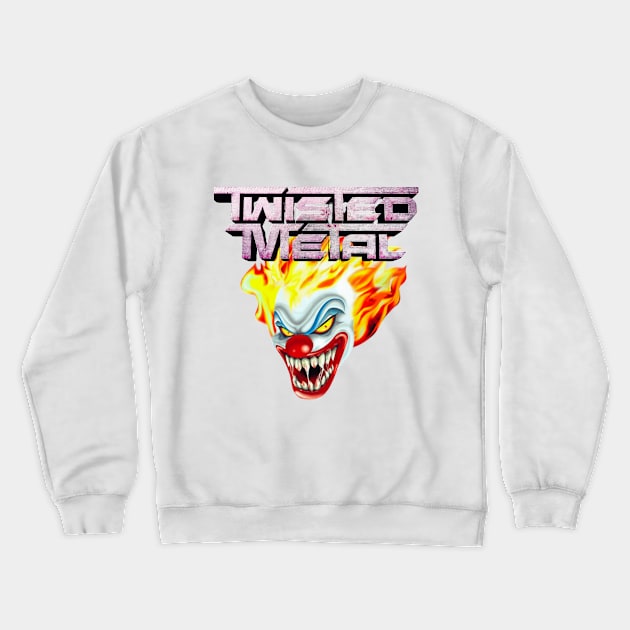 twisted metal Crewneck Sweatshirt by Riyansa